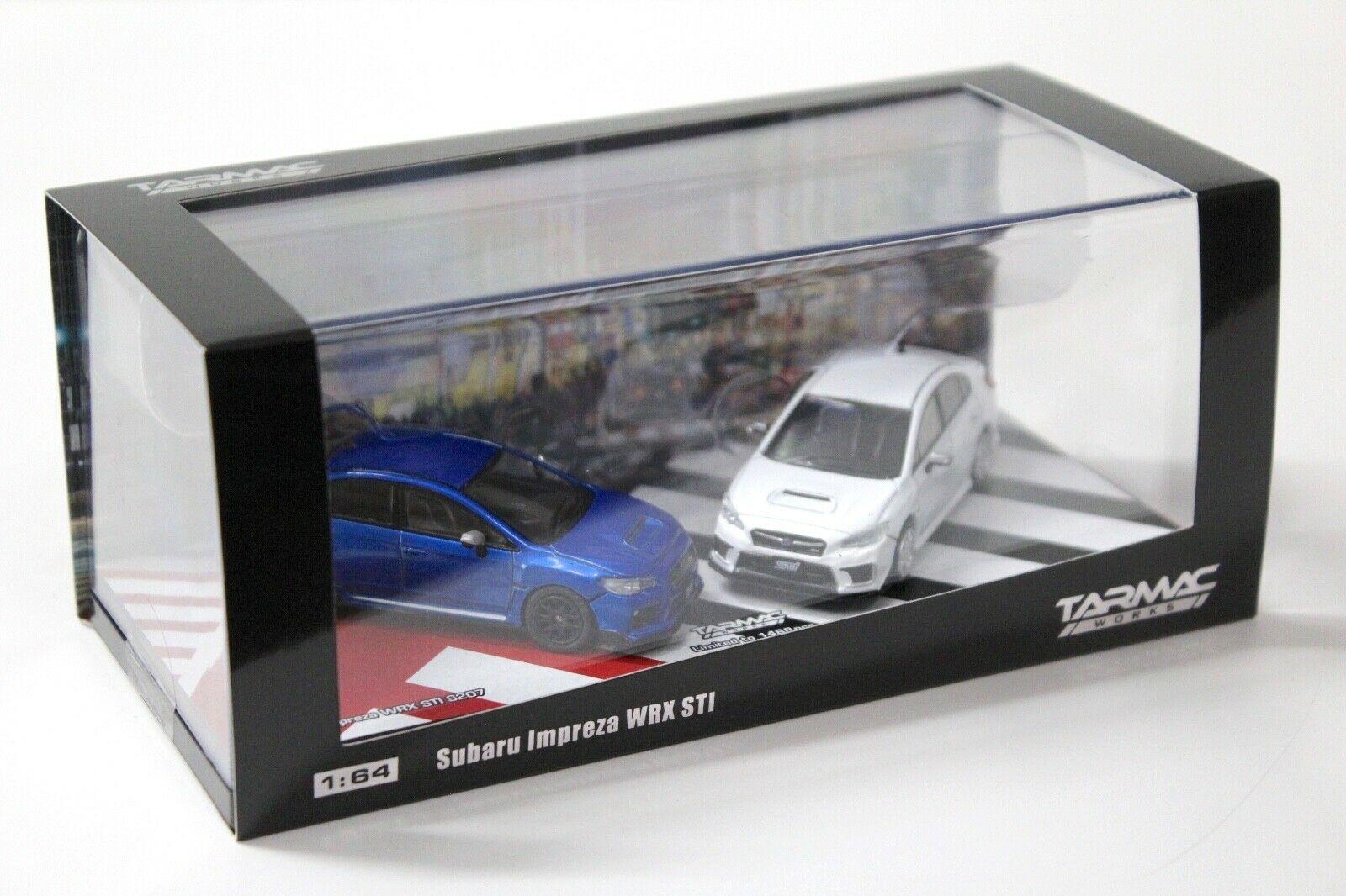 1:64 Tarmac Subaru Impreza WRX STI S207 & S208 SET