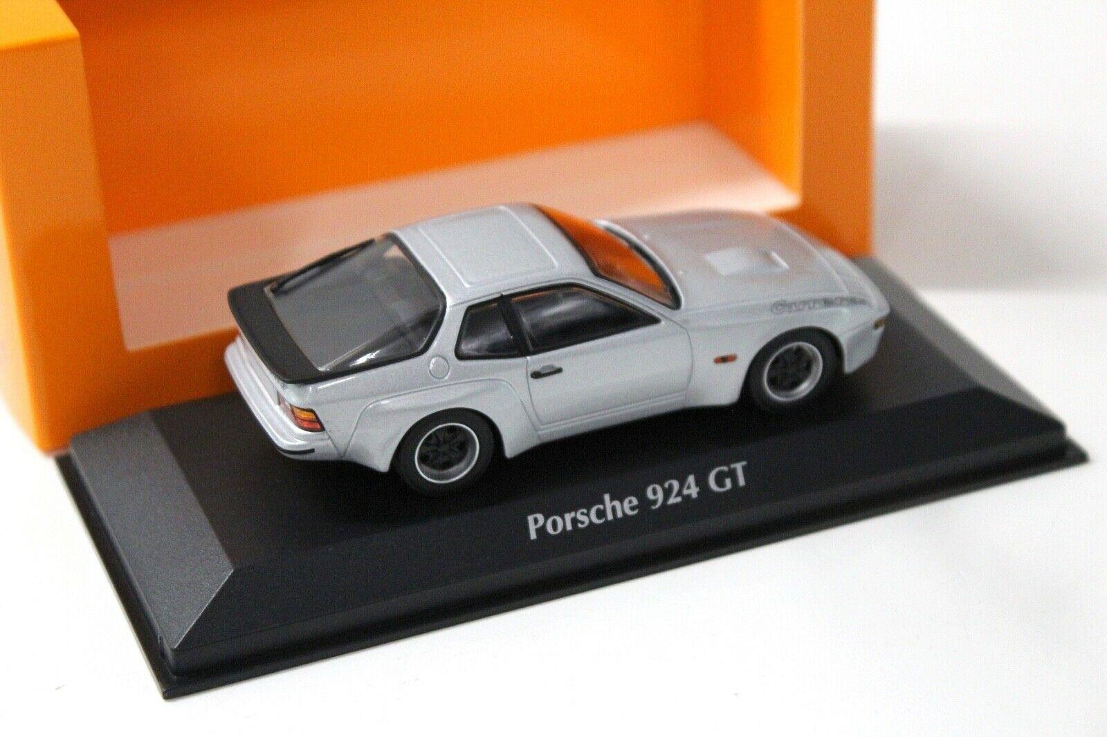 1:43 Minichamps Porsche 924 Carrera GT silver