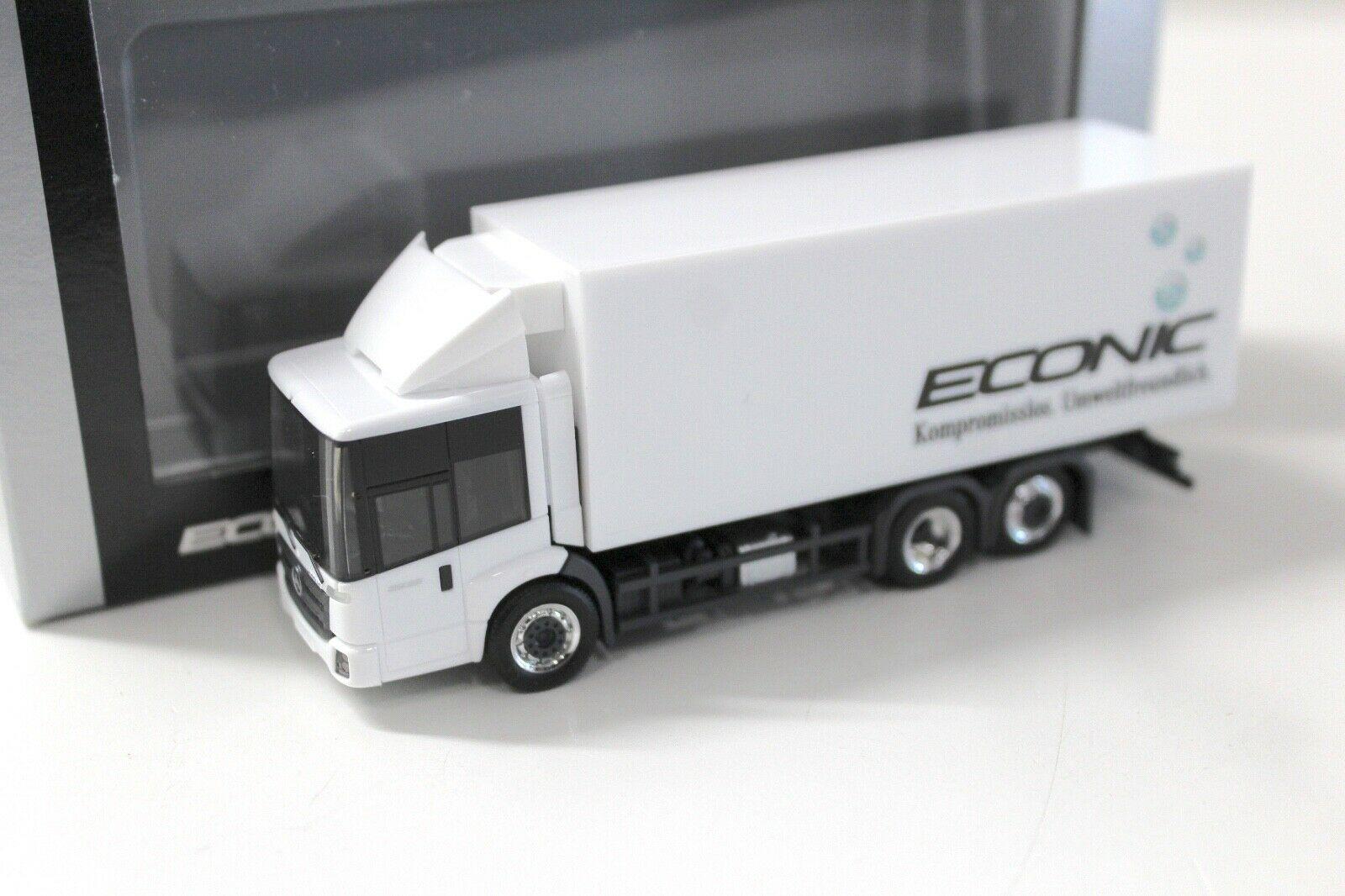 1:87 Herpa Mercedes Econic Euro 6 Case white DEALER VERSION