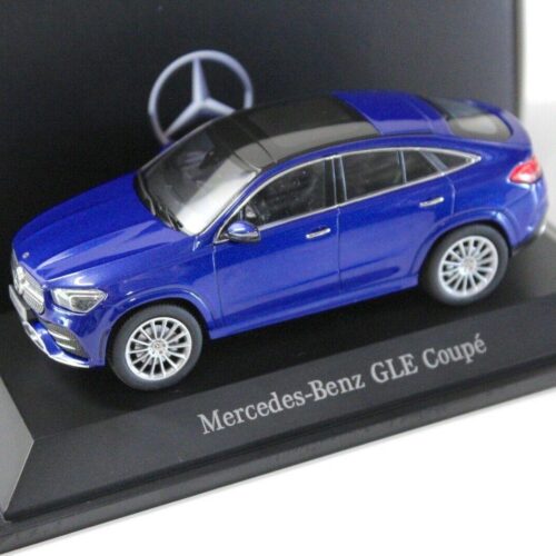 1:43 iScale Mercedes GLE Coupe (C167) blue DEALER VERSION