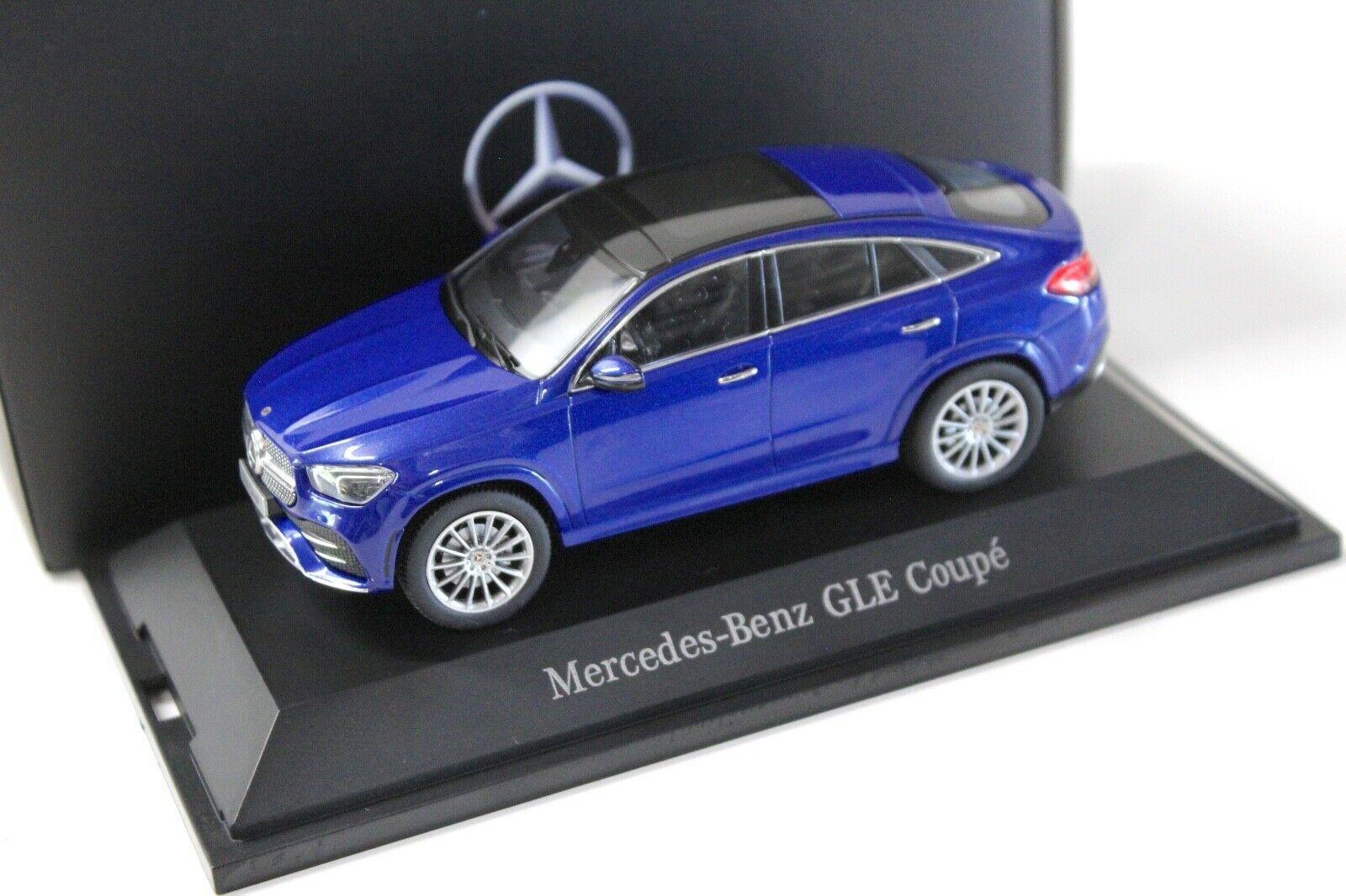 1:43 iScale Mercedes GLE Coupe (C167) blue DEALER VERSION