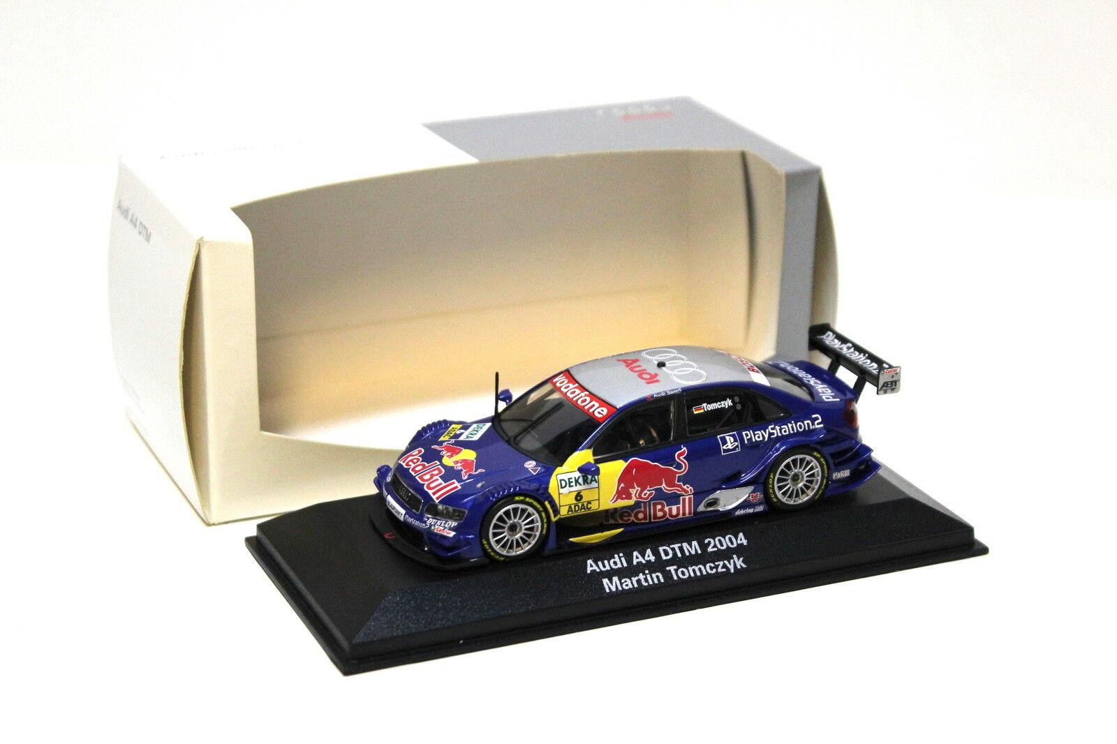 ID 47558 orig.jpg 1:43 Minichamps Audi A4 DTM 2004 M.Tomcyzk #6 Red Bull DEALER VERSION