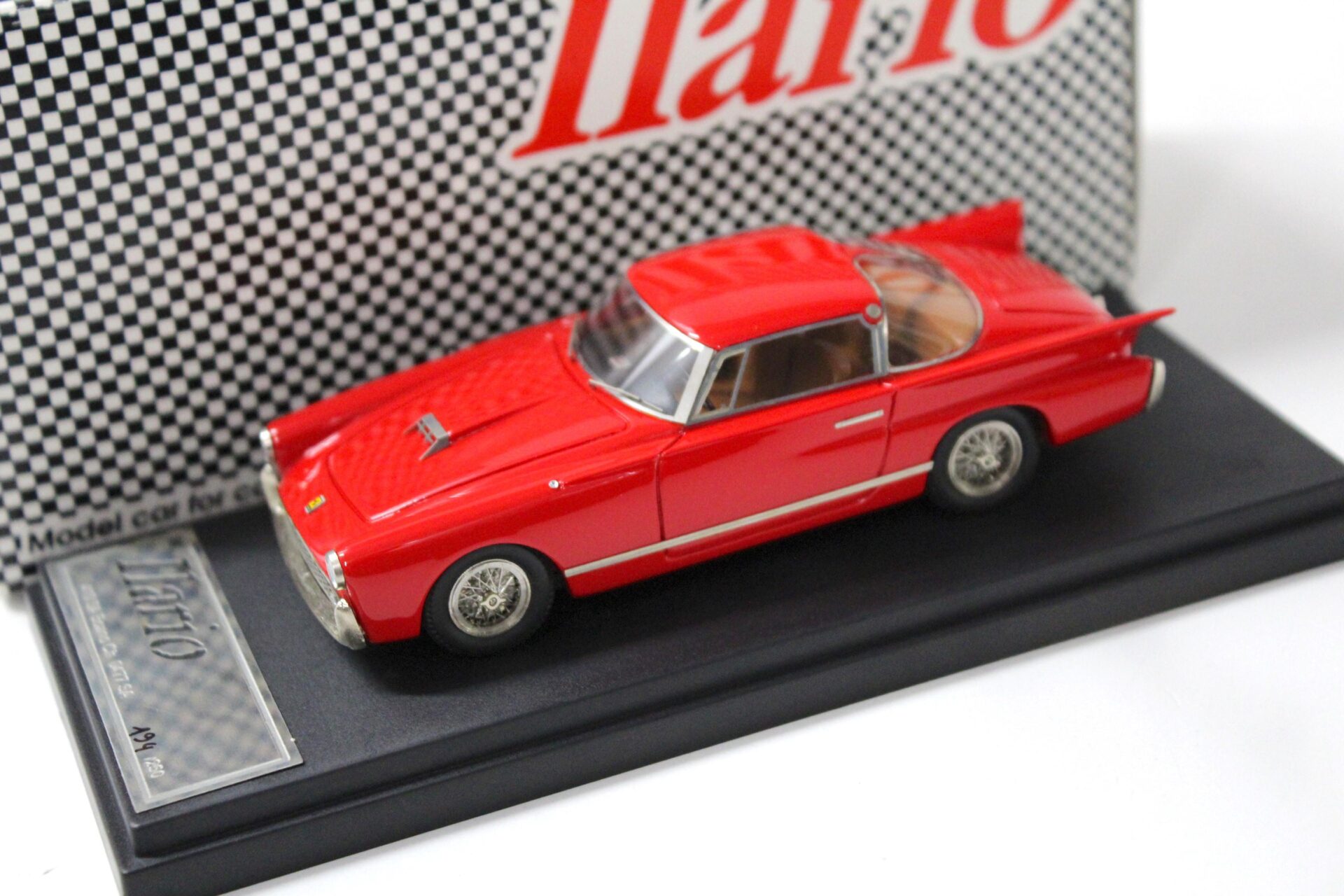 1:43 Ilario Ferrari F 410 SA Boano Coupe CH. N. 0477 SA red