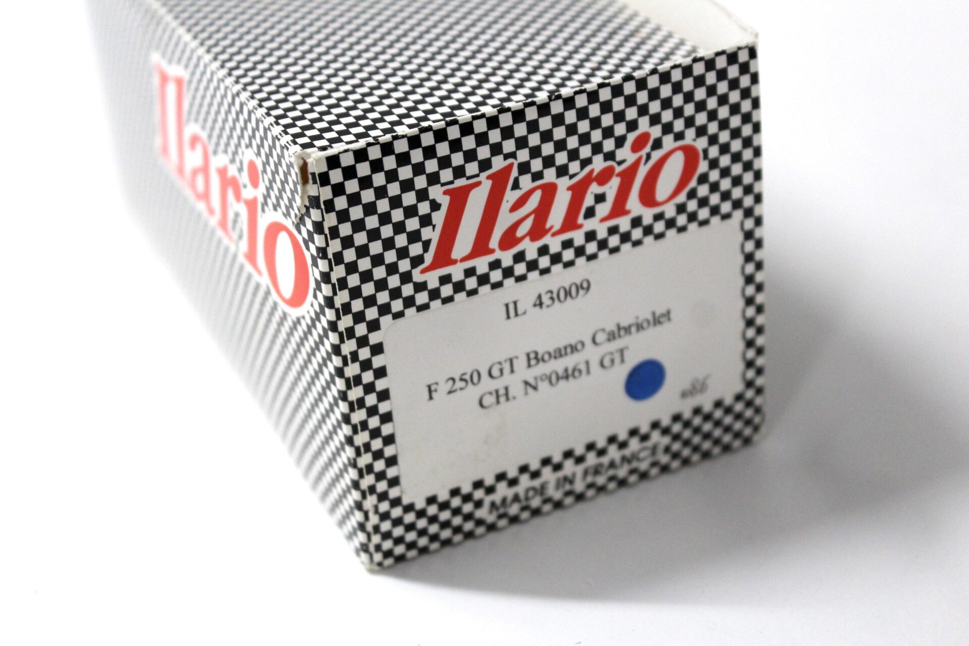 1:43 Ilario Ferrari F 250 GT Boano Cabriolet CH. N. 0461 GT dark blue