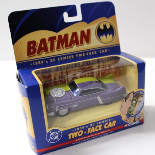 1:43 Corgi 1950Â´s DC Comics TWO-Face Car Batman