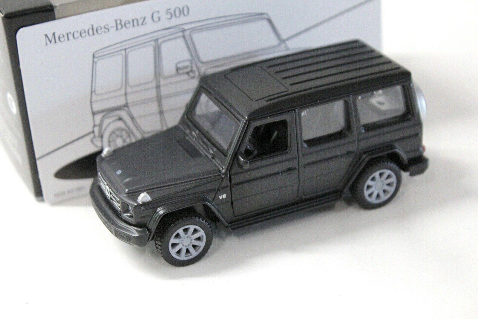 1:43 Maisto Mercedes G500 W463 Pullback black DEALER VERSION