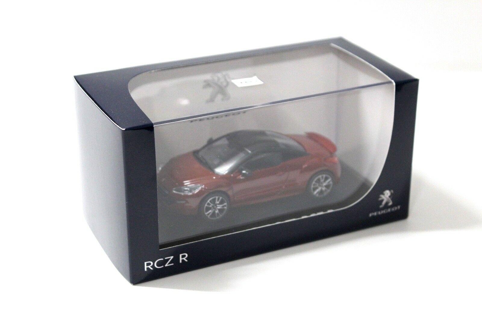 1:43 Norev Peugeot RCZ R Coupe red/black DEALER VERSION