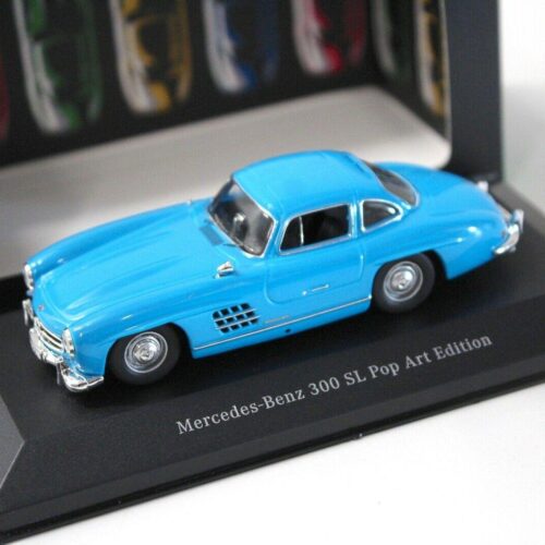 1:43 Premium Collectibles Mercedes 300SL Pop Art blue DEALER VERSION