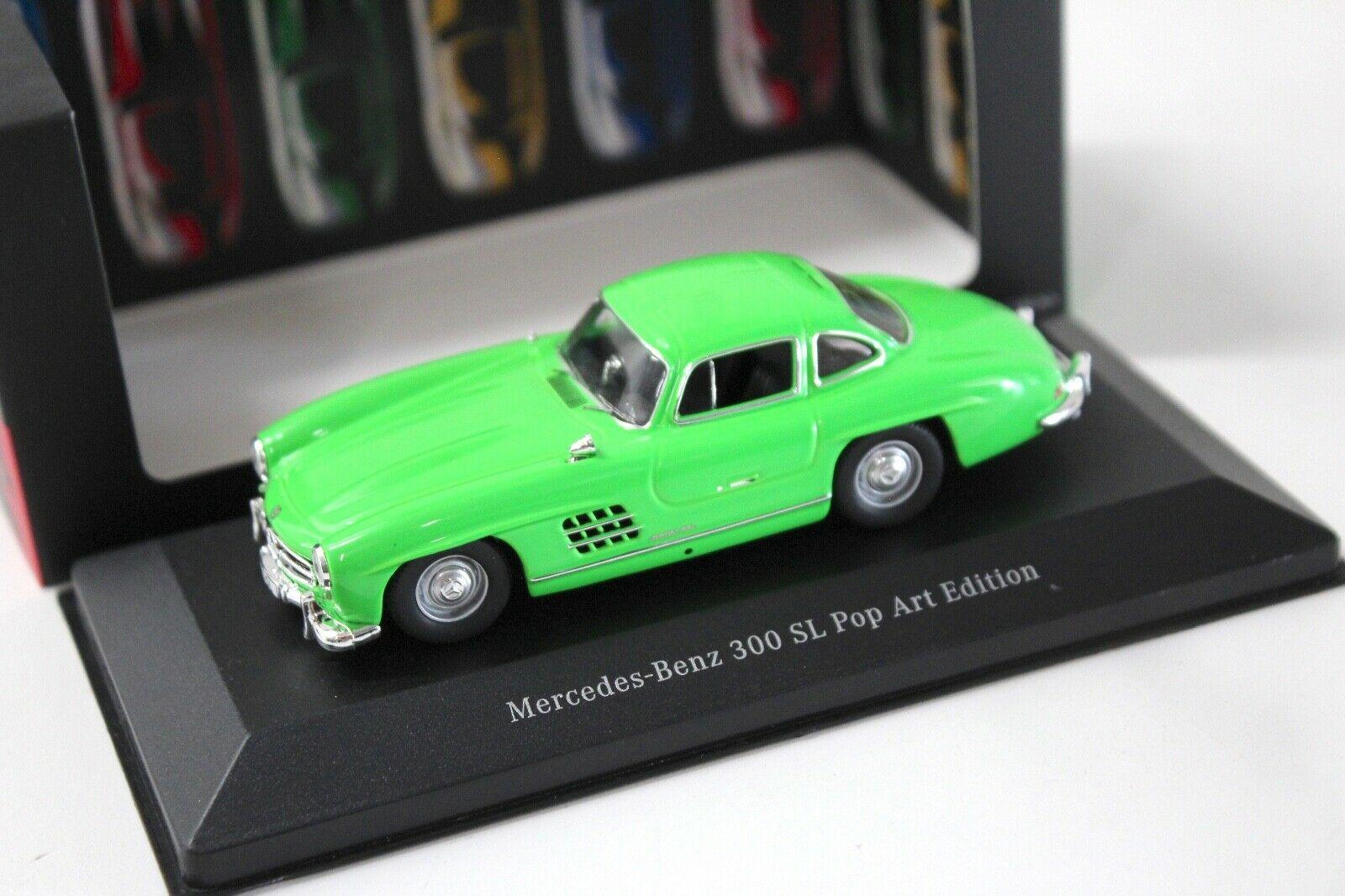 1:43 Premium Collectibles Mercedes 300SL Pop Art green DEALER VERSION
