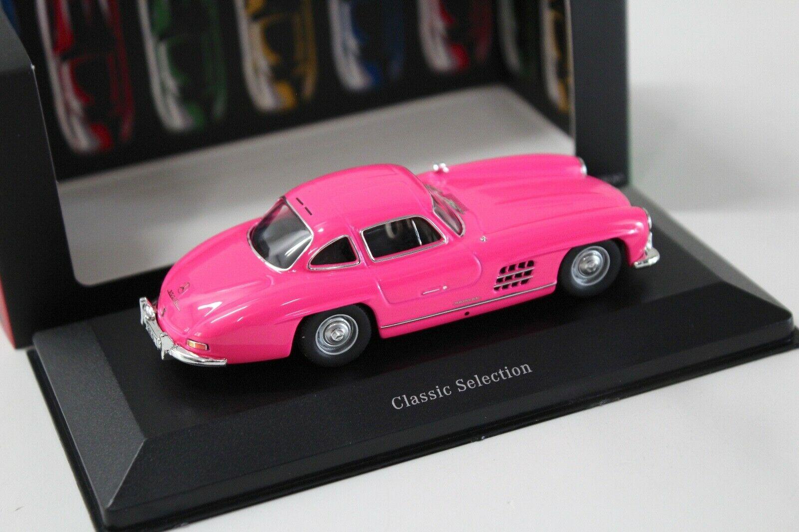 1:43 Premium Collectibles Mercedes 300SL Pop Art pink DEALER VERSION