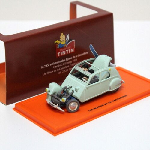 1:43 TINTIN Citroen 2CV Belge "Tim und Struppi"