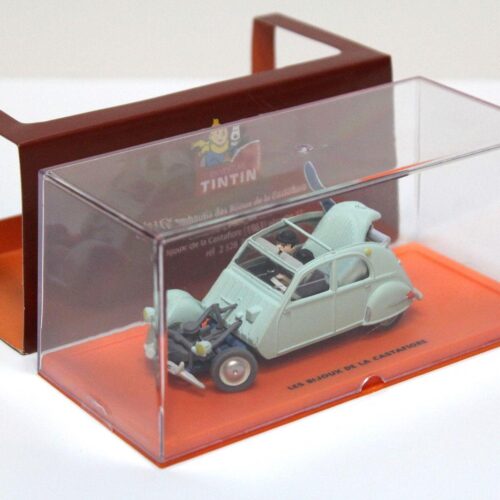 1:43 TINTIN Citroen 2CV Belge "Tim und Struppi"