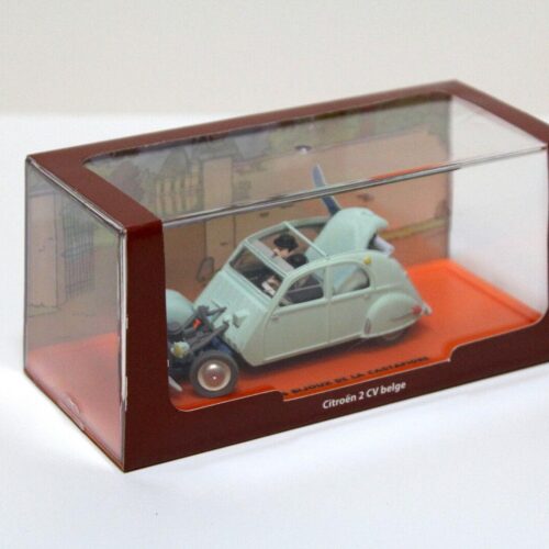 1:43 TINTIN Citroen 2CV Belge "Tim und Struppi"