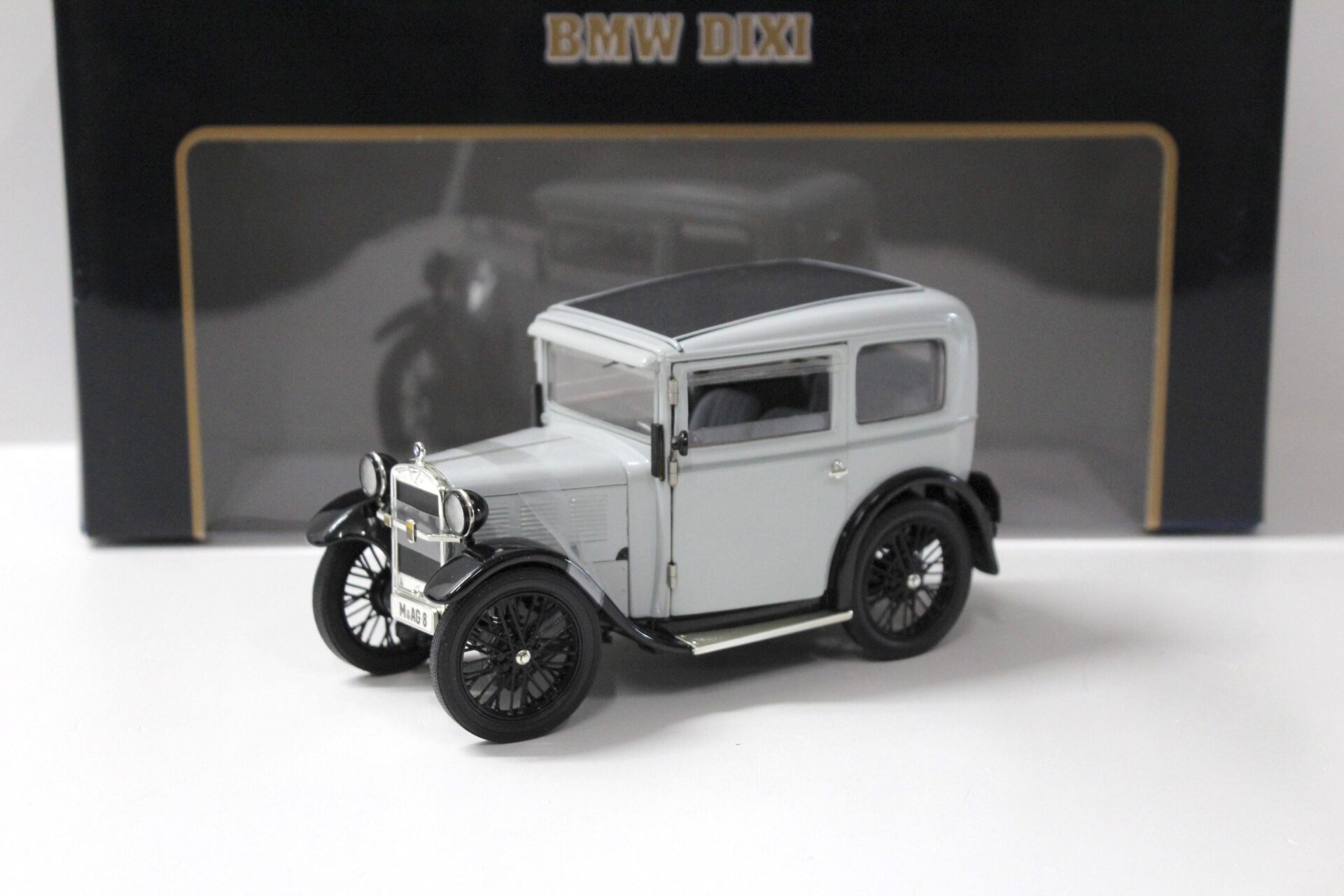 1:18 Ricko 1928 BMW Dixi 3/15 grey/ black Top