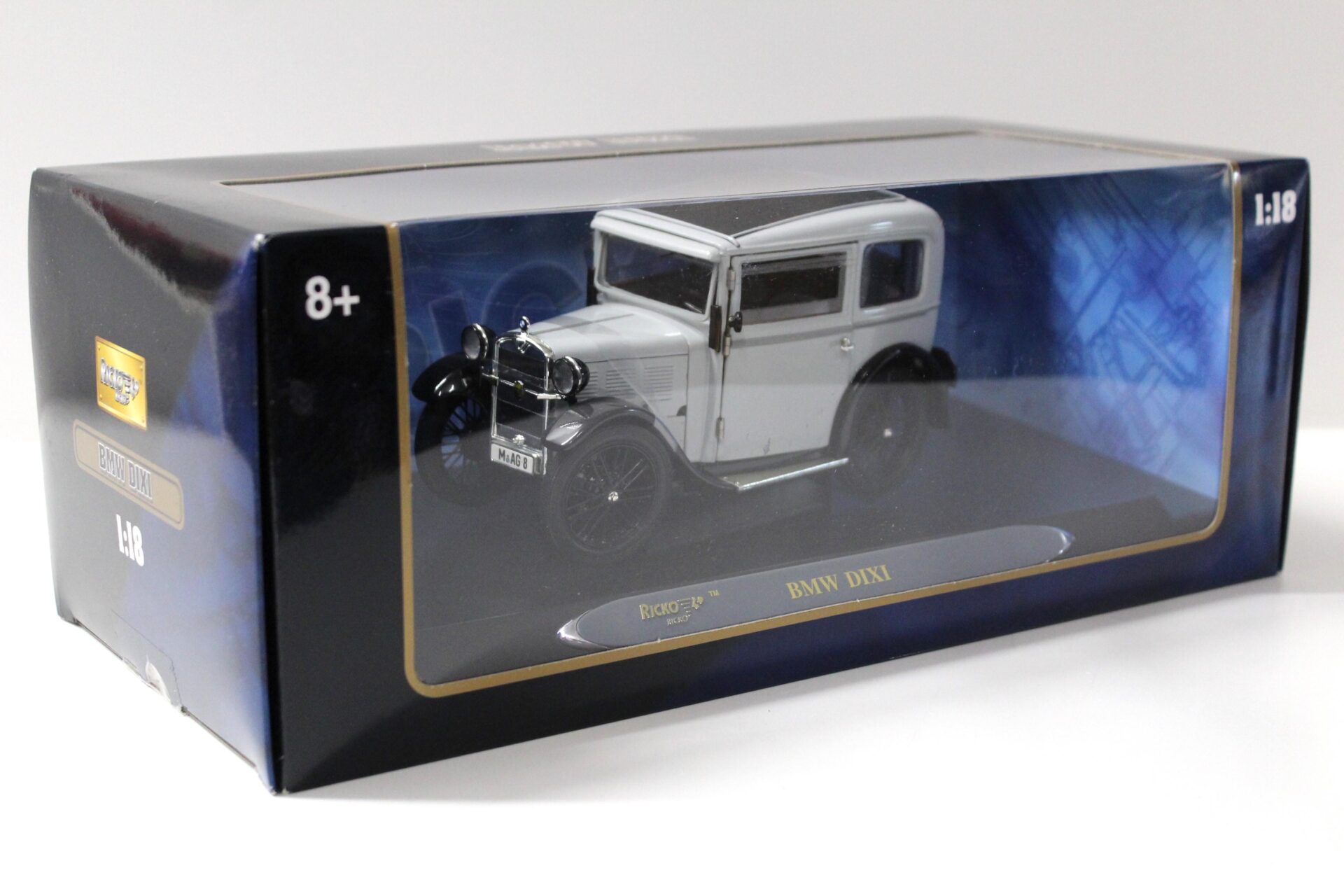 1:18 Ricko 1928 BMW Dixi 3/15 grey/ black Top