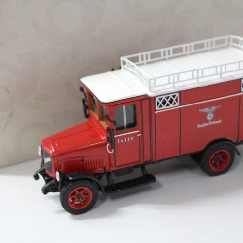 1:43 Premium ClassiXXs Bergmann Elektrowagen "Deutsche Reichspost" red