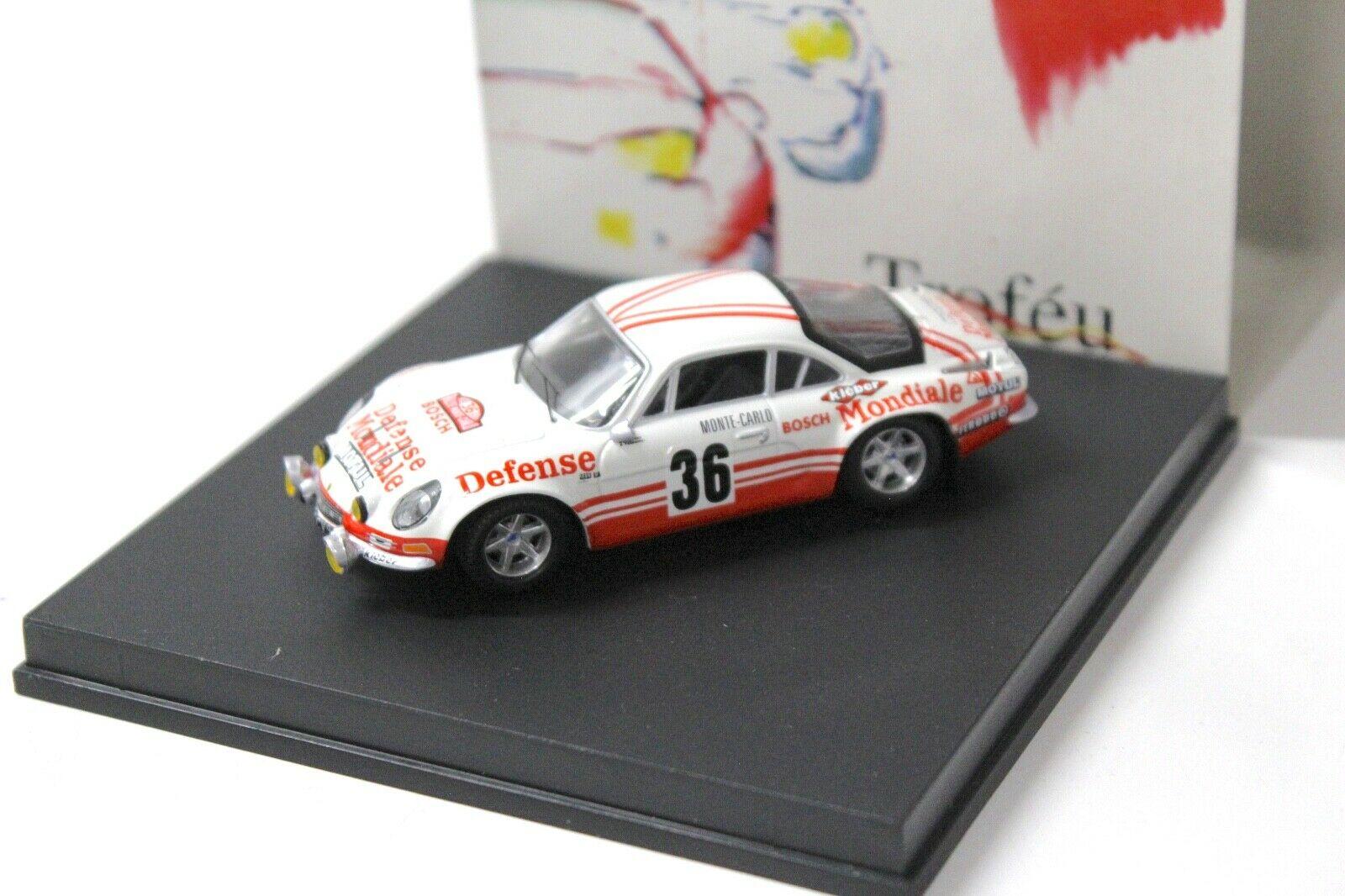 1:43 Trofeu Alpine Renault A110 Rallye Monte Carlo #36 white