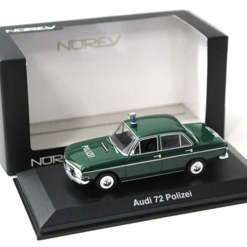 1:43 Norev Audi 72 "POLIZEI" dark green