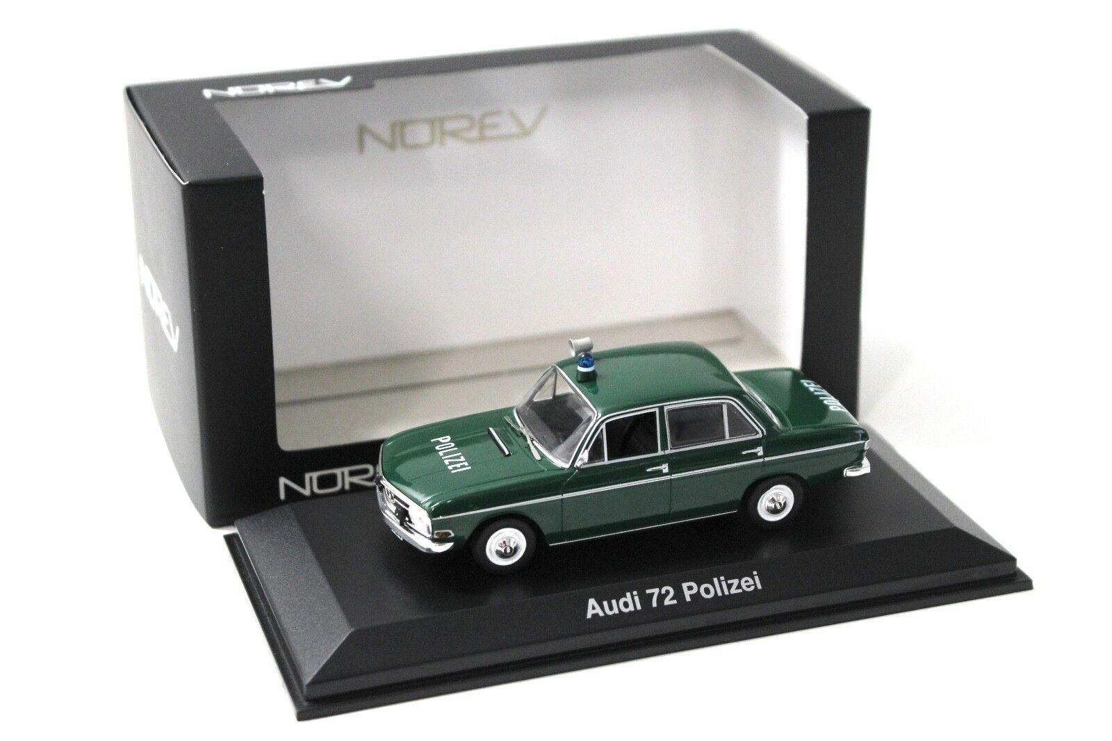 ID 47902 orig.jpg 1:43 Norev Audi 72 "POLIZEI" dark green