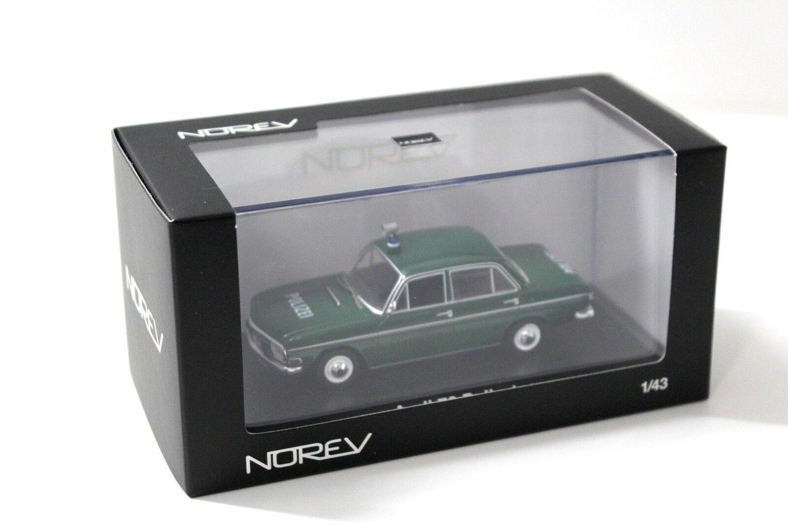 1:43 Norev Audi 72 "POLIZEI" dark green