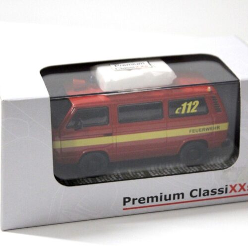 1:43 Premium ClassiXXs VW T3a Bus Feuerwehr red