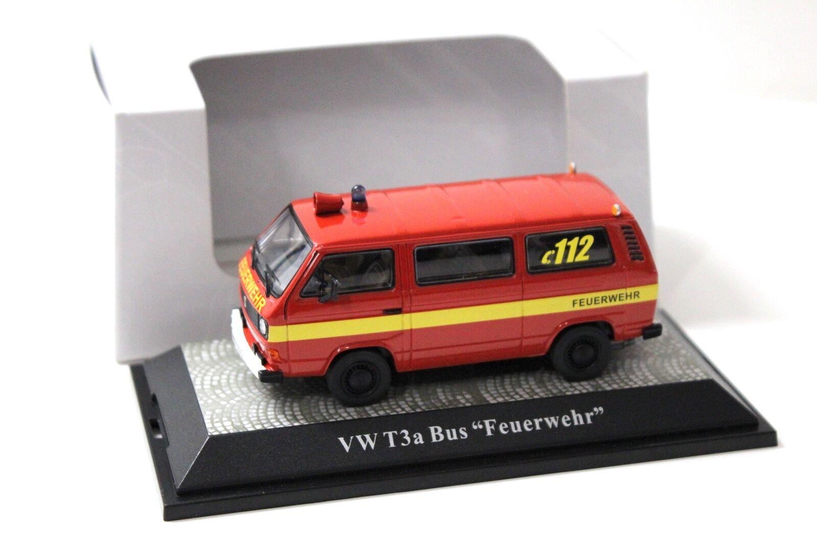 1:43 Premium ClassiXXs VW T3a Bus Feuerwehr red