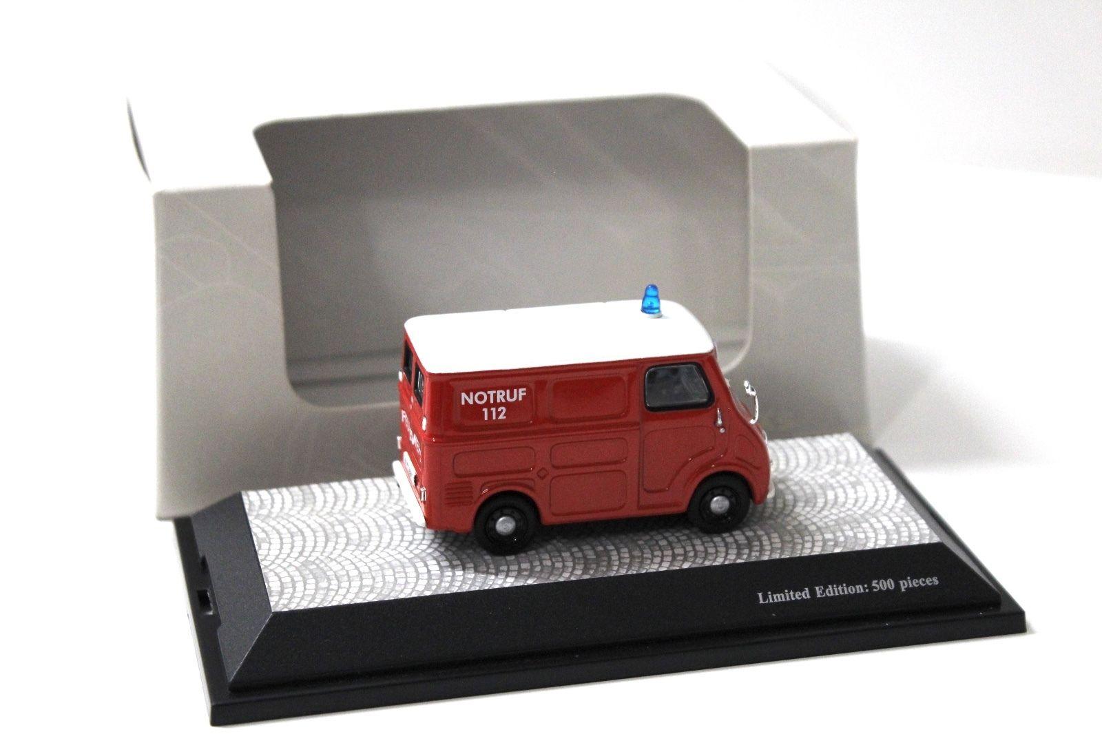 1:43 Premium ClassiXXs Goggomobil TL 250 Feuerwehr red