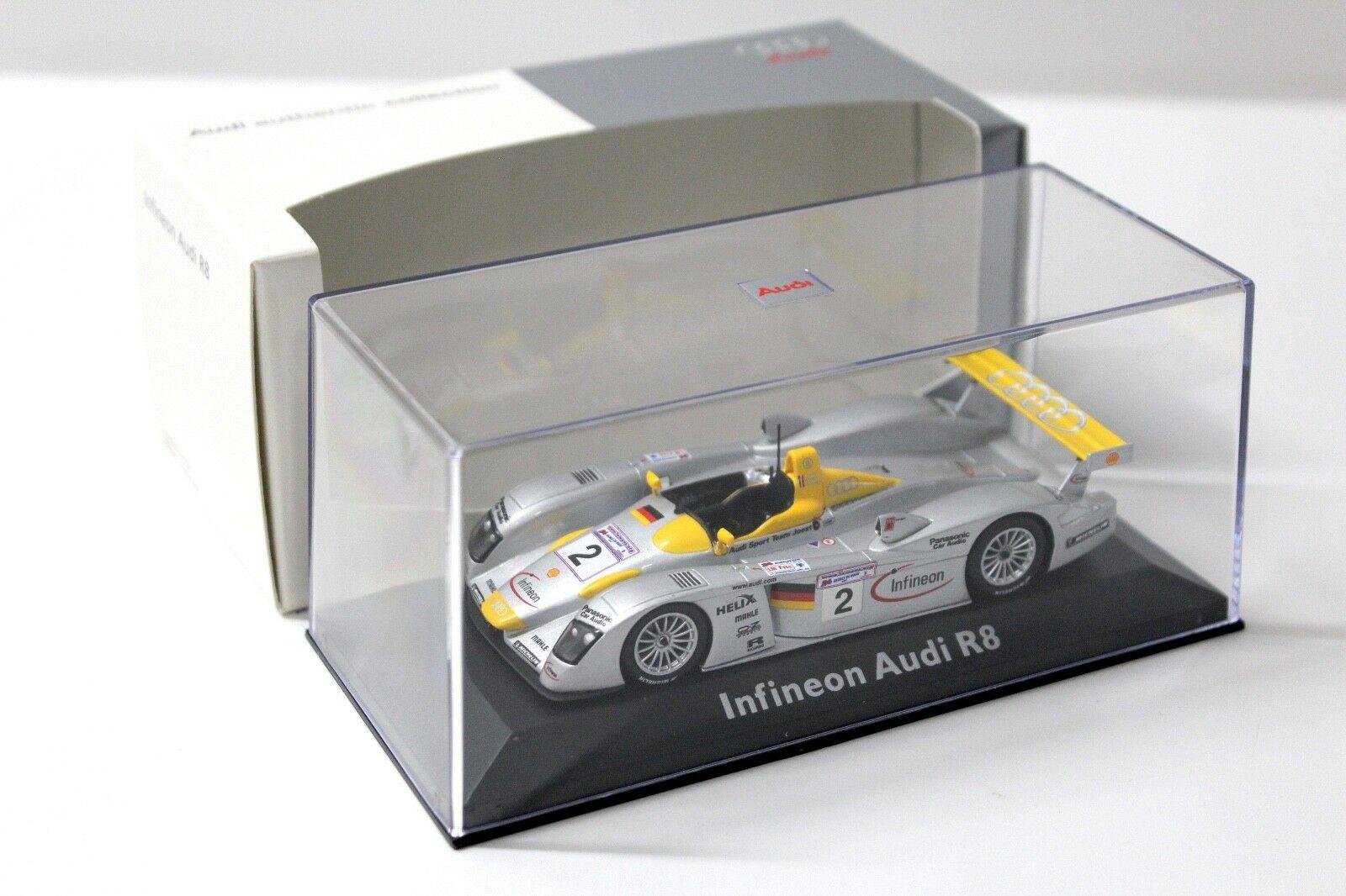 1:43 Minichamps Audi R8 Le Mans #2 Infineon DEALER VERSION