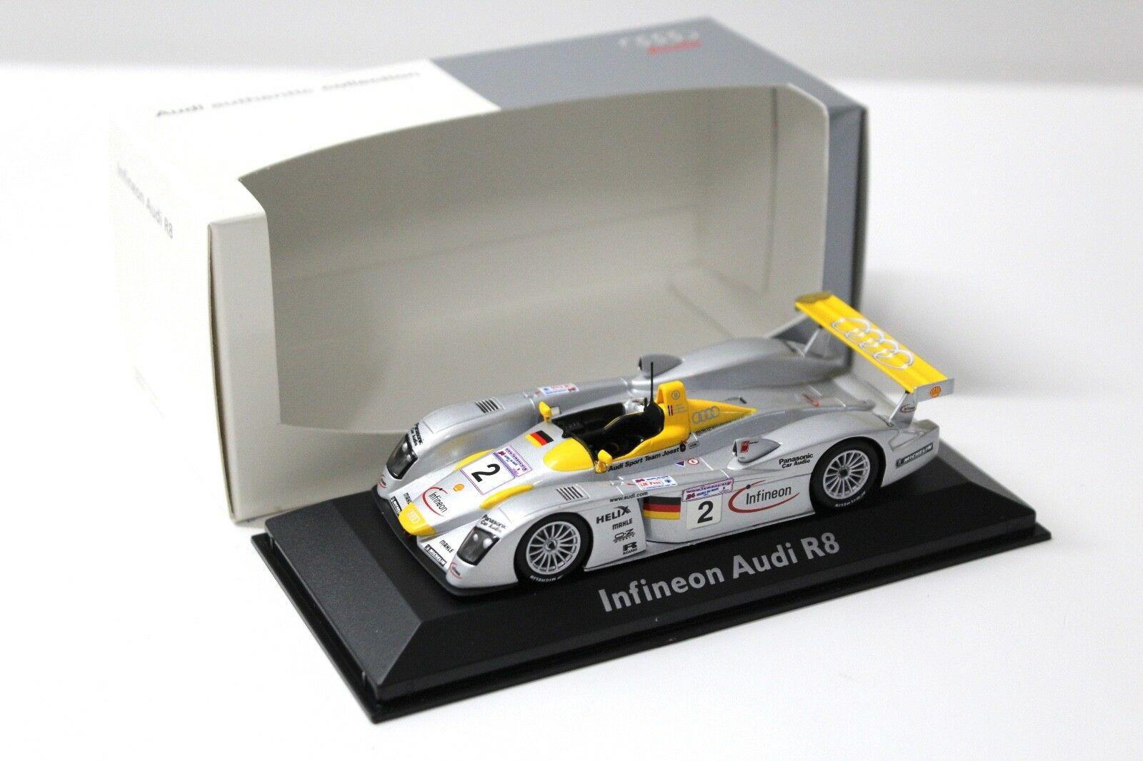 ID 48141 orig 1.jpg 1:43 Minichamps Audi R8 Le Mans #2 Infineon DEALER VERSION