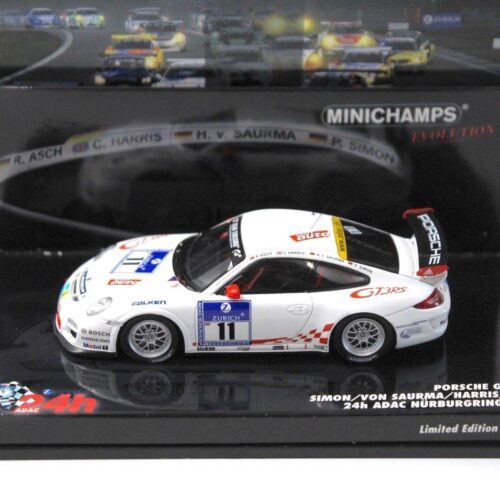 1:43 Minichamps Porsche 911 997 GT3 RS Asch 24h ADAC 2010 #11