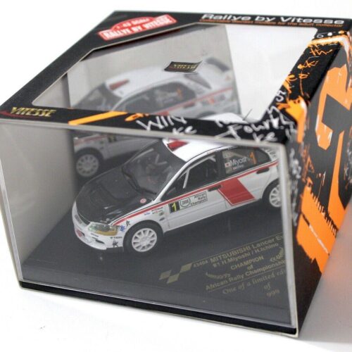 1:43 Vitesse Mitsubishi Lancer Evo IX Champion African GP white