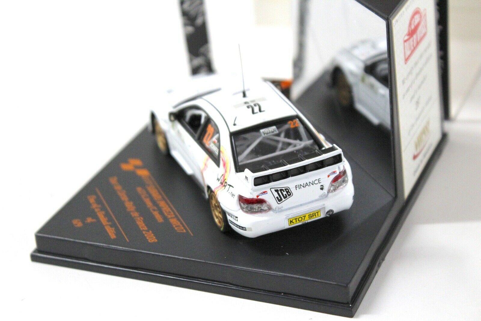 1:43 Vitesse Subaru Impreza WRC07 Tour de Corse France #22 white
