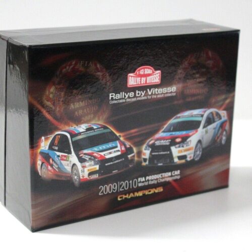 1:43 Vitesse Special WRC SET Mitsubishi Champion 2009/2010