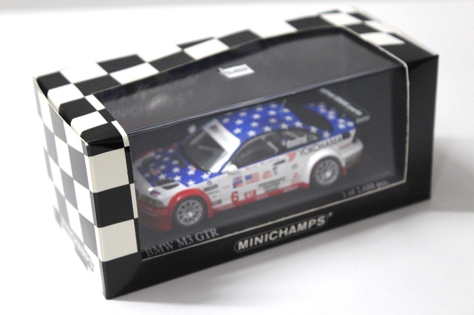 1:43 Minichamps BMW M3 GTR E46 ALMS 2001 Petit LM #6