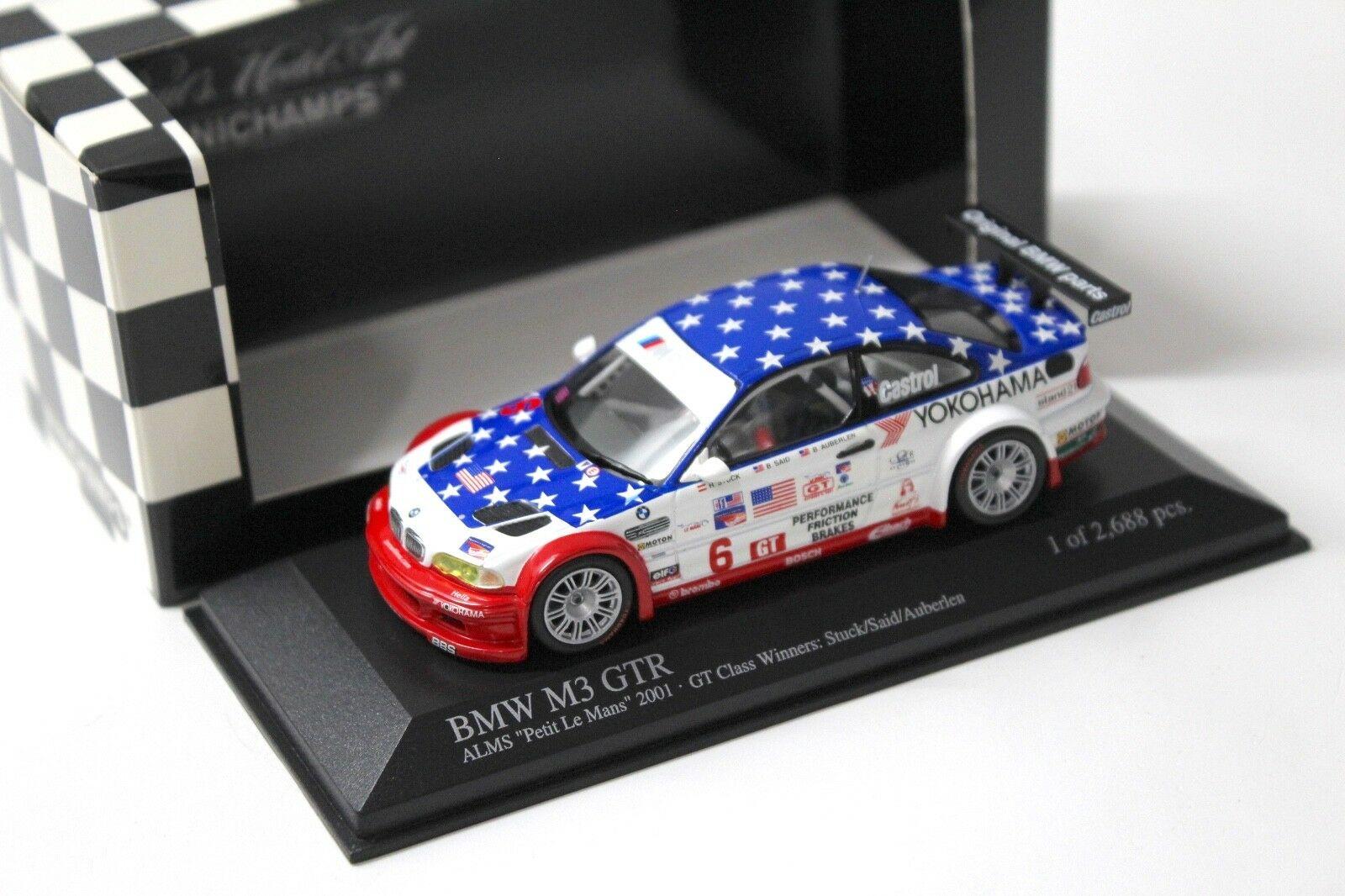 ID 48205 orig.jpg 1:43 Minichamps BMW M3 GTR E46 ALMS 2001 Petit LM #6