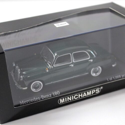 1:43 Minichamps Mercedes 180 Ponton W120 Moss green 1953 - Image 3