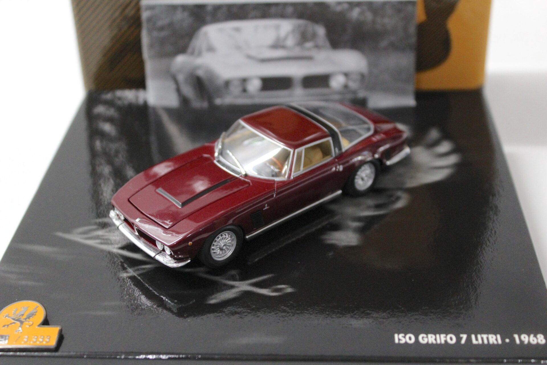 1:43 Minichamps ISO Grifo 7 litri V8 red metallic 1968