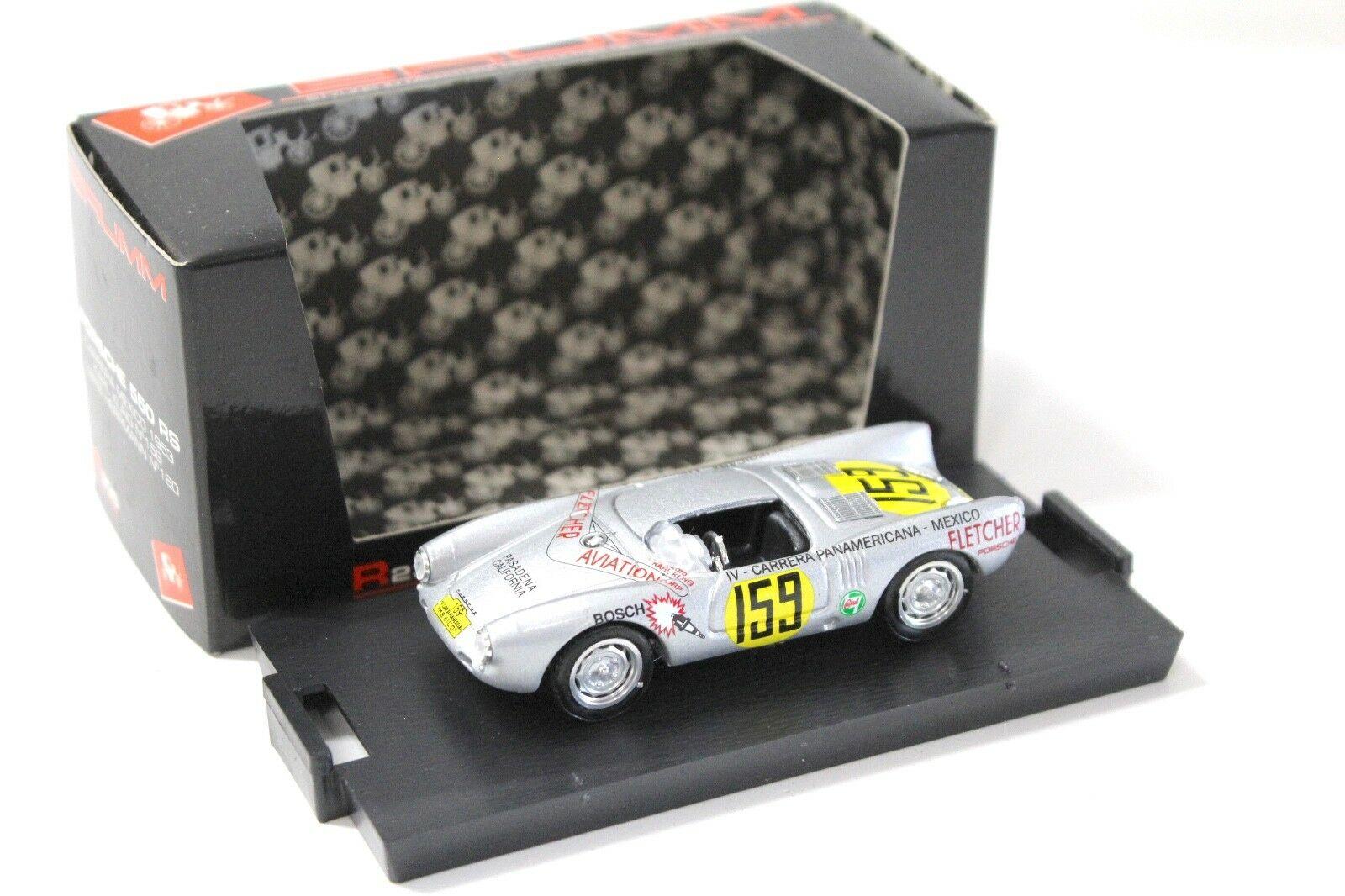 ID 48369 orig.jpg 1:43 Brumm Porsche 550 RS Spyder Panamericana Mexico silver