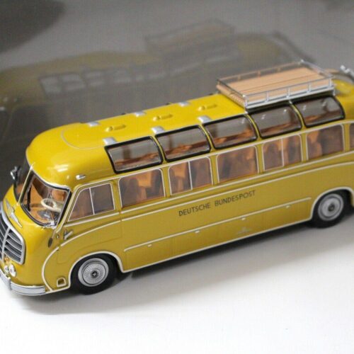 1:43 Minichamps Setra S8 Bus Post Bus Deutsche Bundespost yellow
