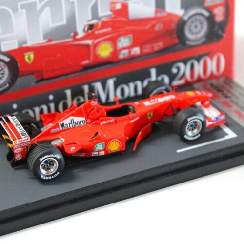 1:43 BBR Ferrari F1-2000 GP Malaysia R.Barrichello red