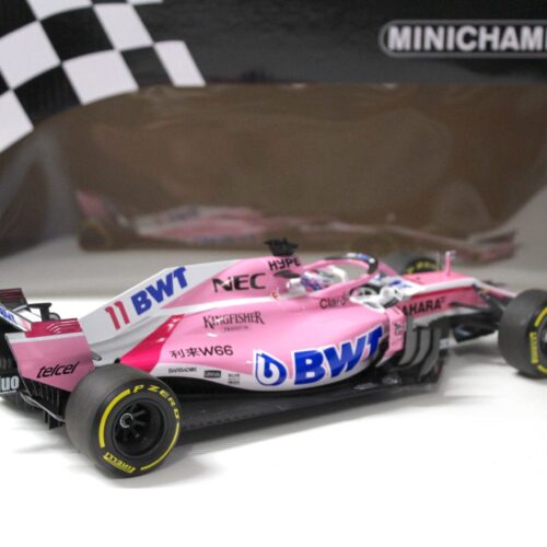1:18 Minichamps Force India F1 Team Mercedes VJM11 Sergio Perez 2018