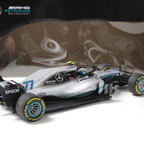 1:18 Minichamps Mercedes AMG Petronas Team F1 W09 EQ Power+ Bottas 2018