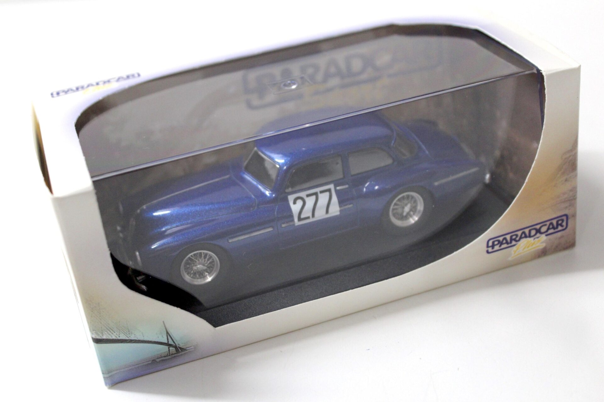 1:43 Paradcar Delahaye 175 Rallye Monte-Carlo 1951 blue #277