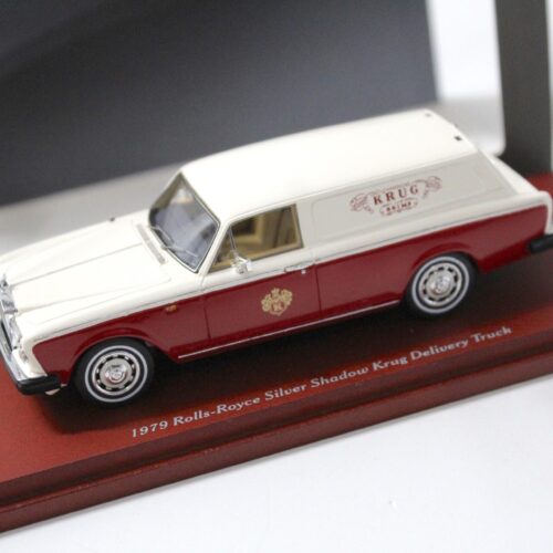 1:43 TSM True Scale 1979 Rolls Royce Silver Shadow Krug Delivery Van red/ white