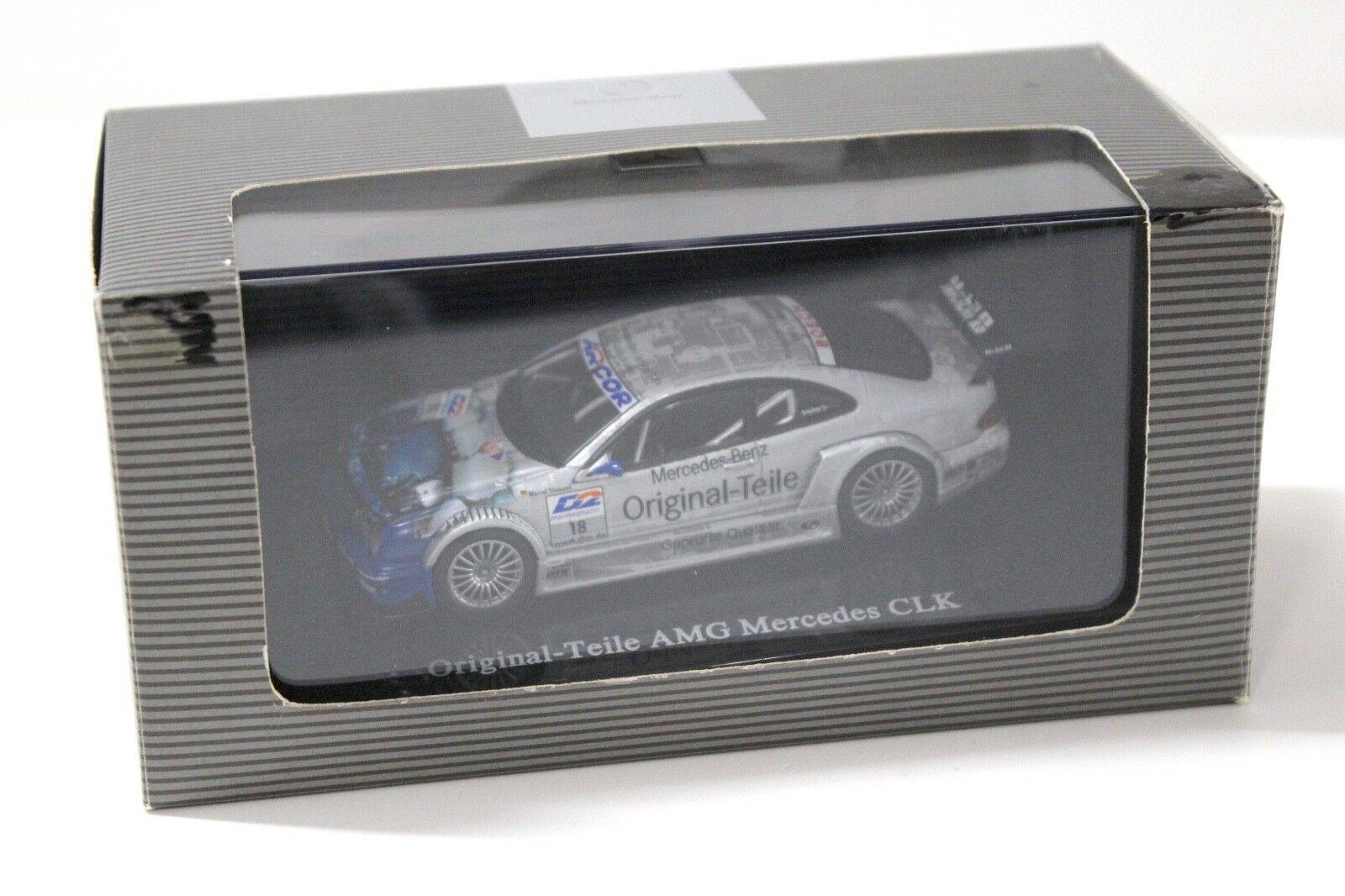 1:43 AUTOart AMG Mercedes CLK DTM 2000 Tiemann #18 DEALER VERSION