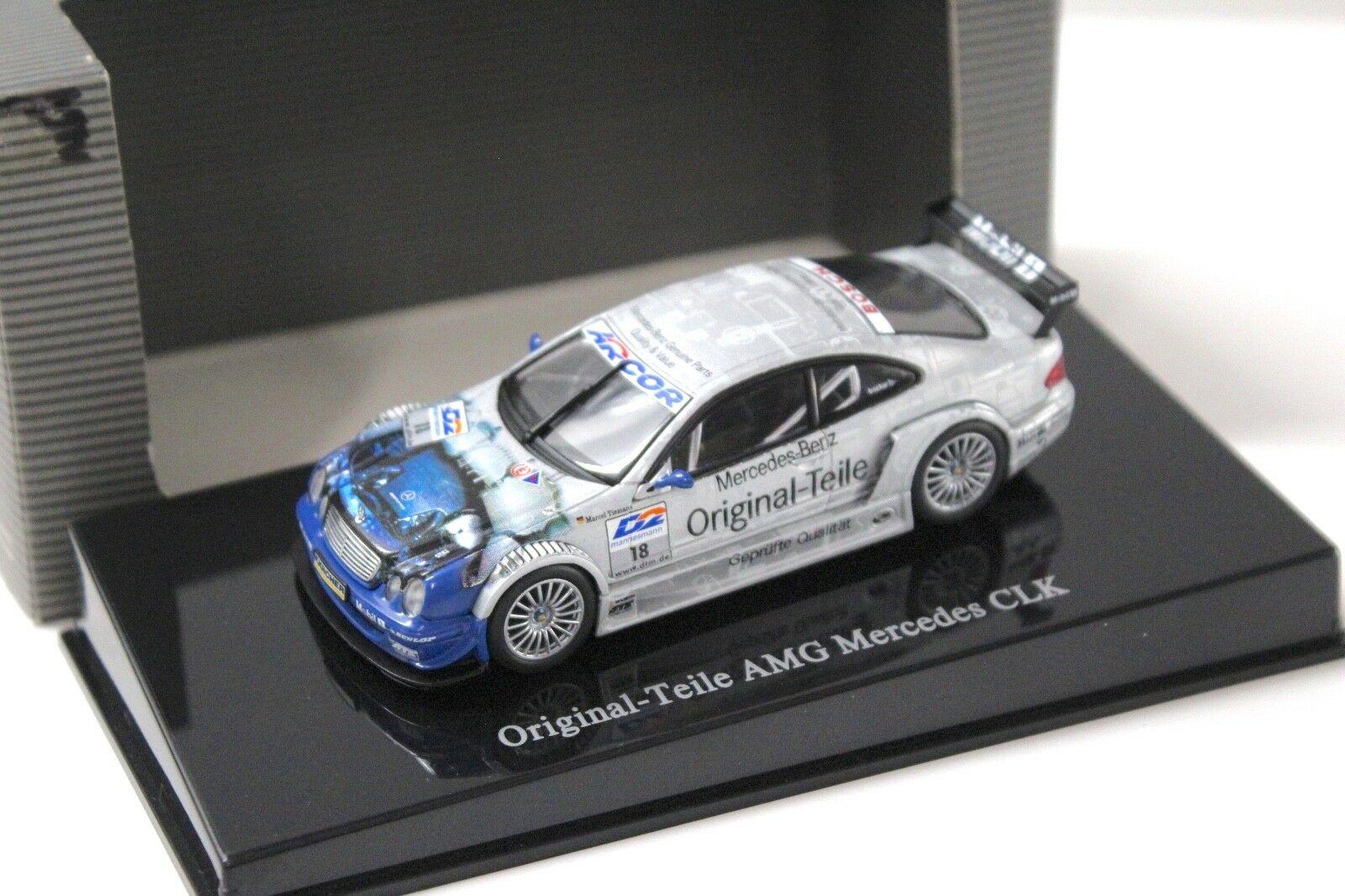 1:43 AUTOart AMG Mercedes CLK DTM 2000 Tiemann #18 DEALER VERSION