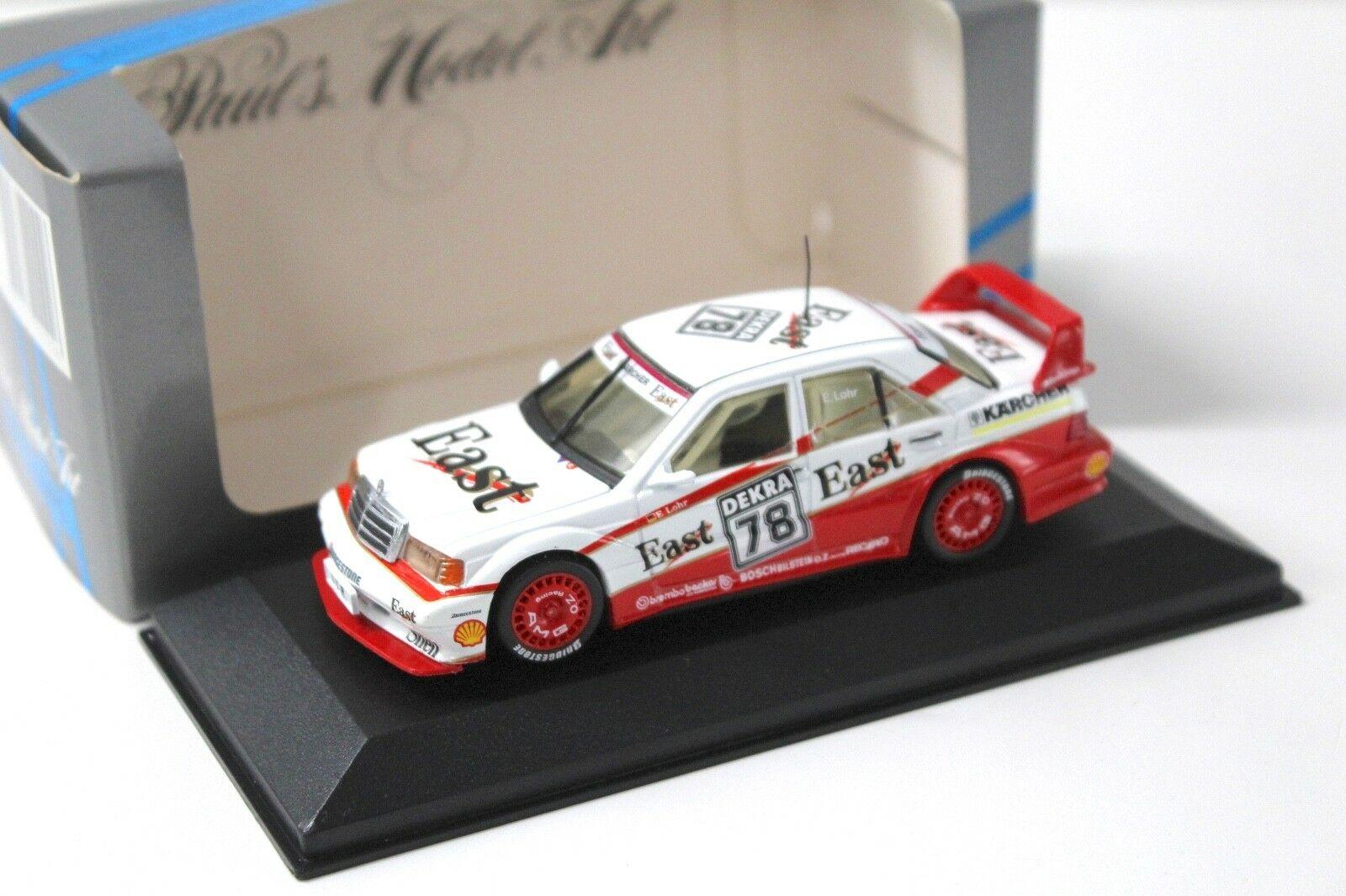 ID 48626 orig 1.jpg 1:43 Minichamps Mercedes 190E Evo2 EAST Lohr #78