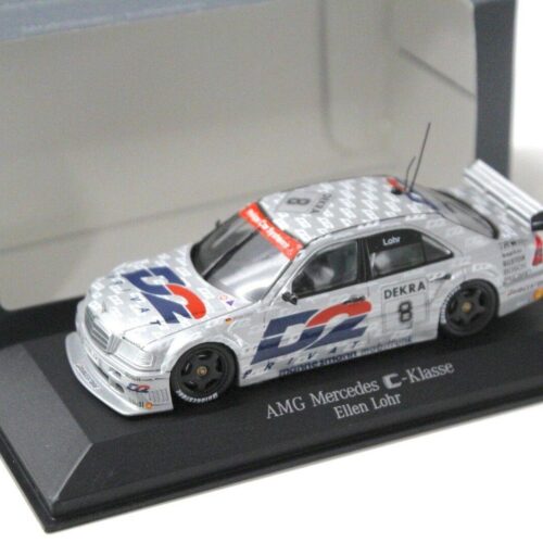 1:43 Minichamps AMG Mercedes C-Klasse DTM Ellen Lohr #8 D2 DEALER VERSION