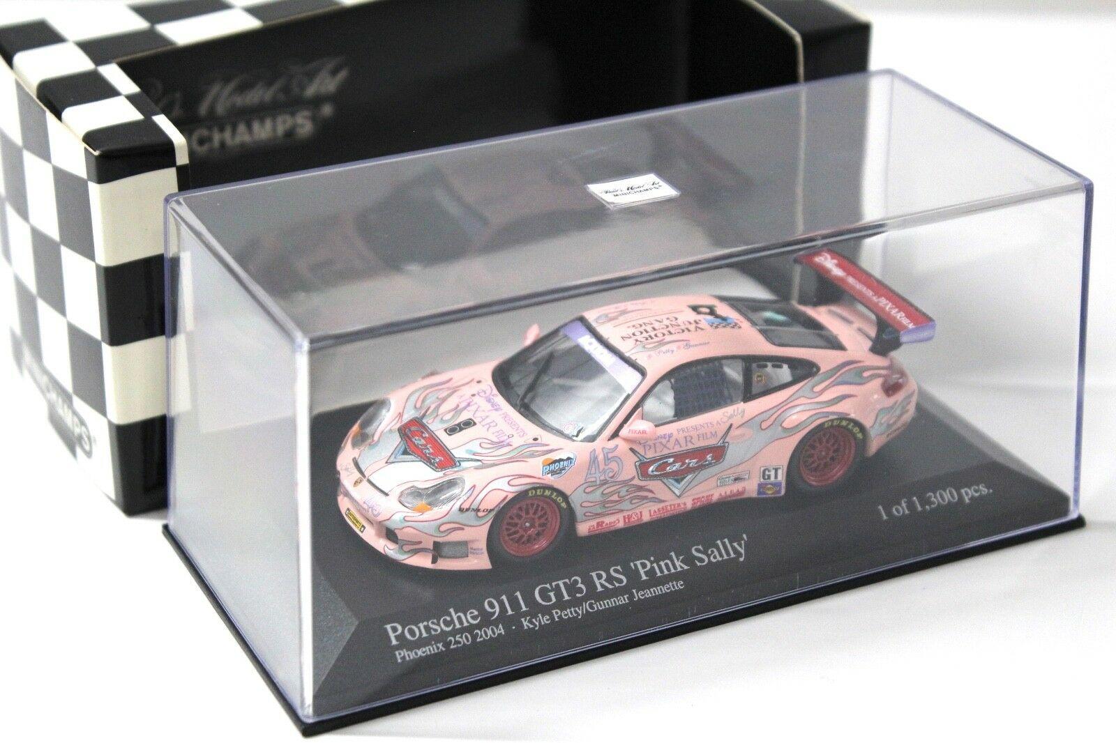 1:43 Minichamps Porsche 911 996 GT3 RS "PINK SALLY" #45 CARS