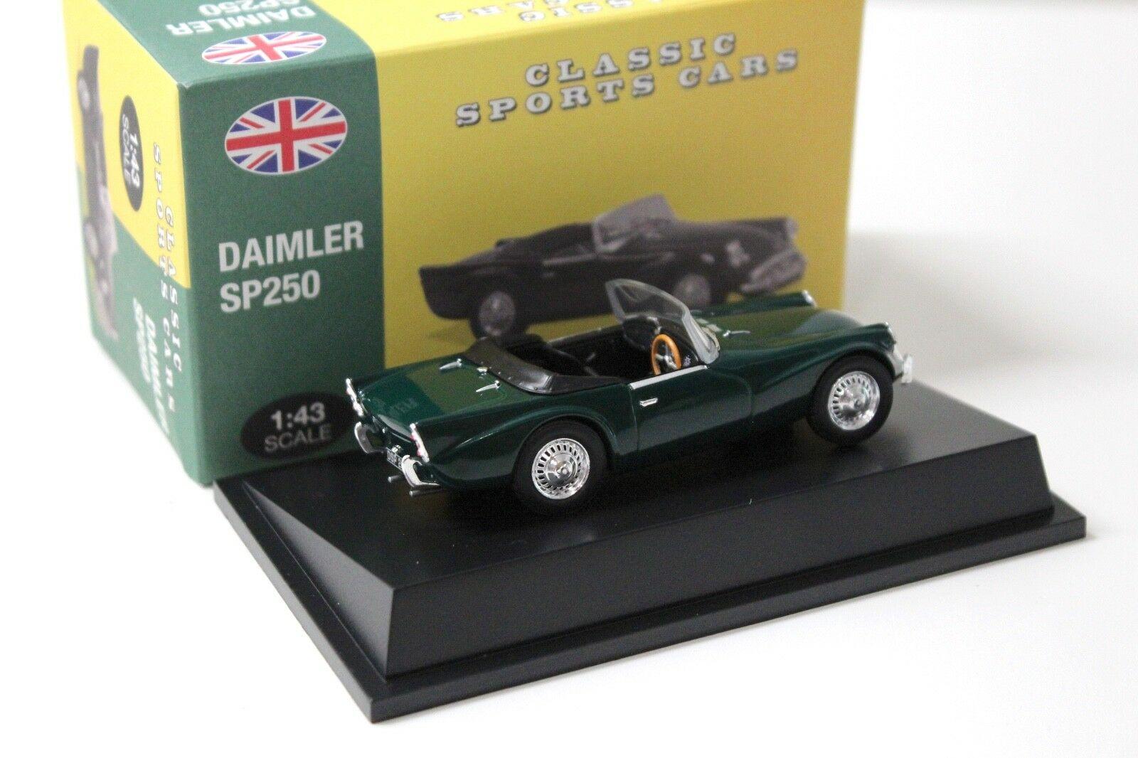 1:43 Atlas By Norev Daimler SP250 dark green Classic Sport Cars